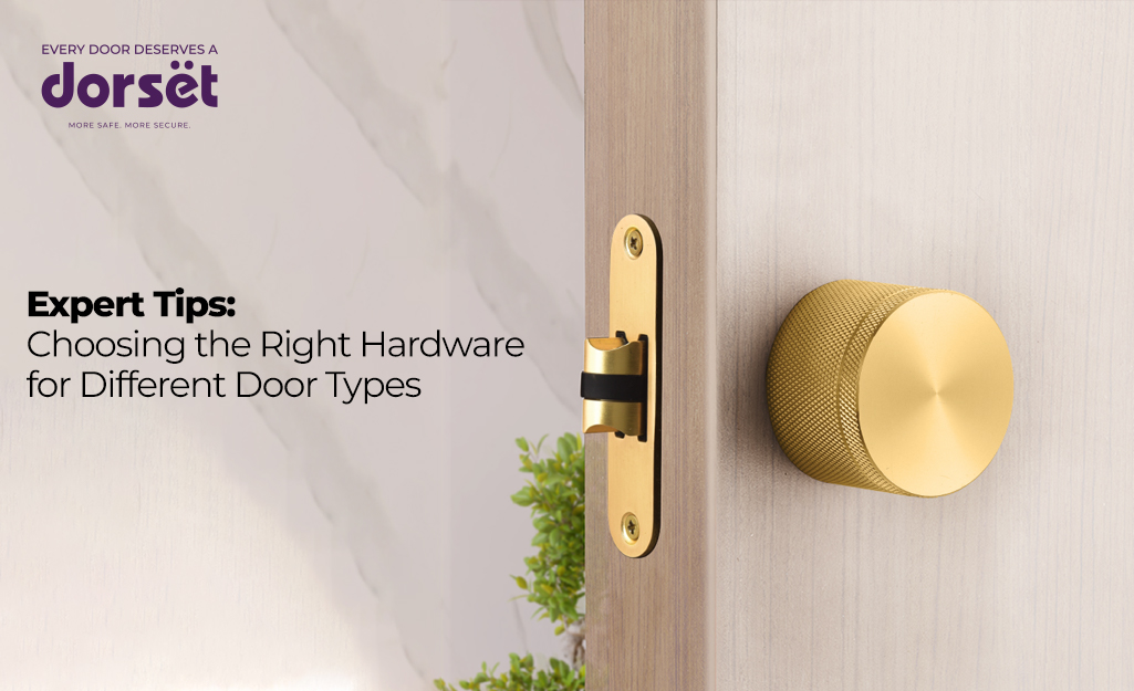 Expert Tips: Choosing the Right Hardware for Different Door Types