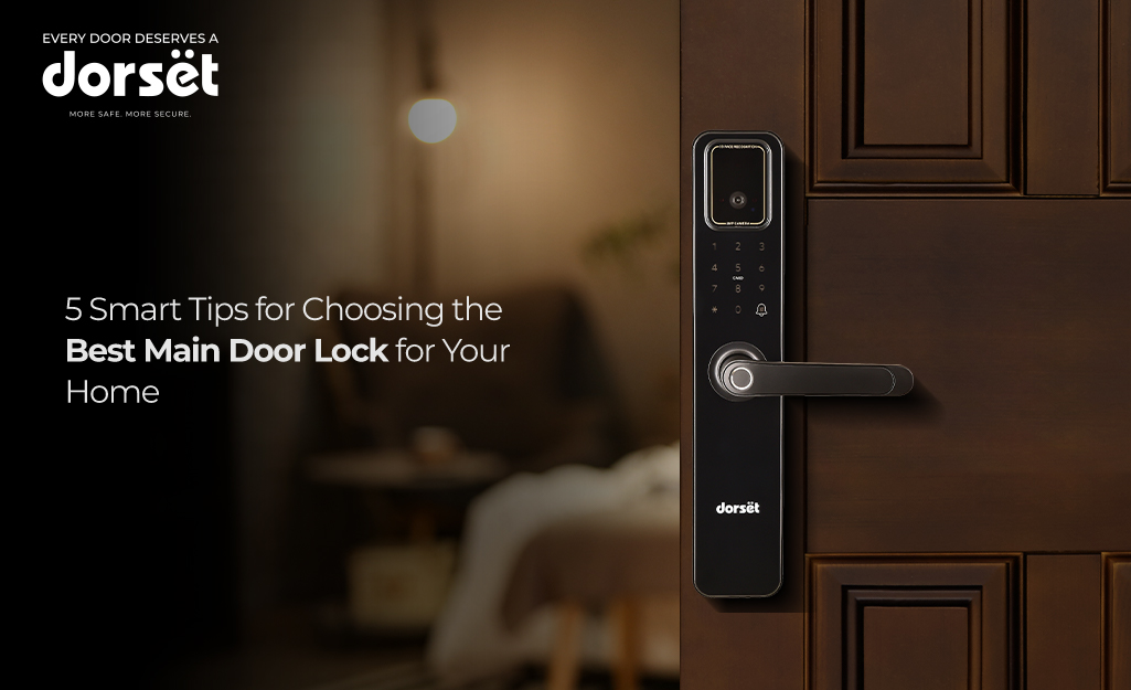 5 Smart Tips for Choosing the Best Main Door Lock for Your Home